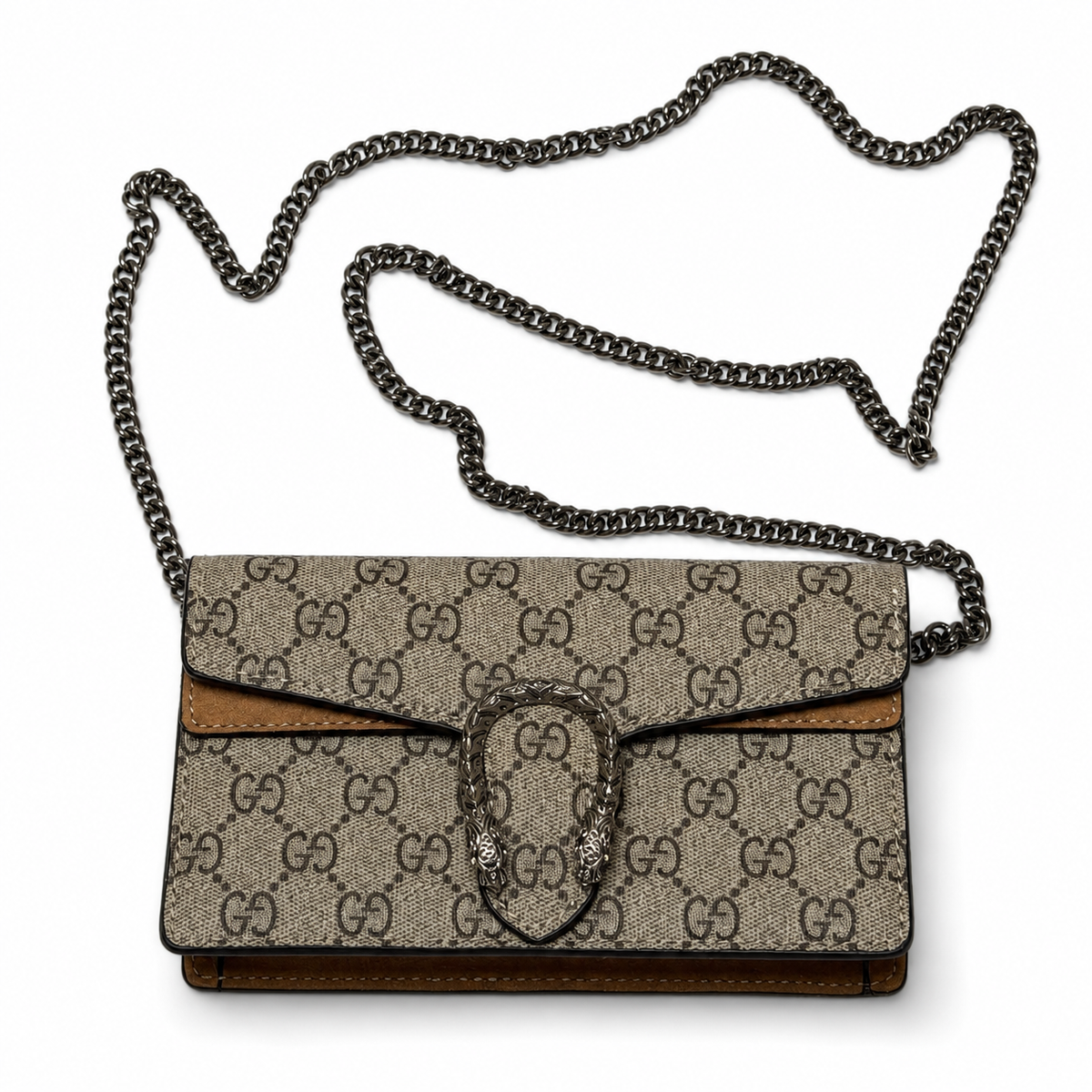 Дамска чанта - Gucci Dionysus GG Supreme Chain Wallet
